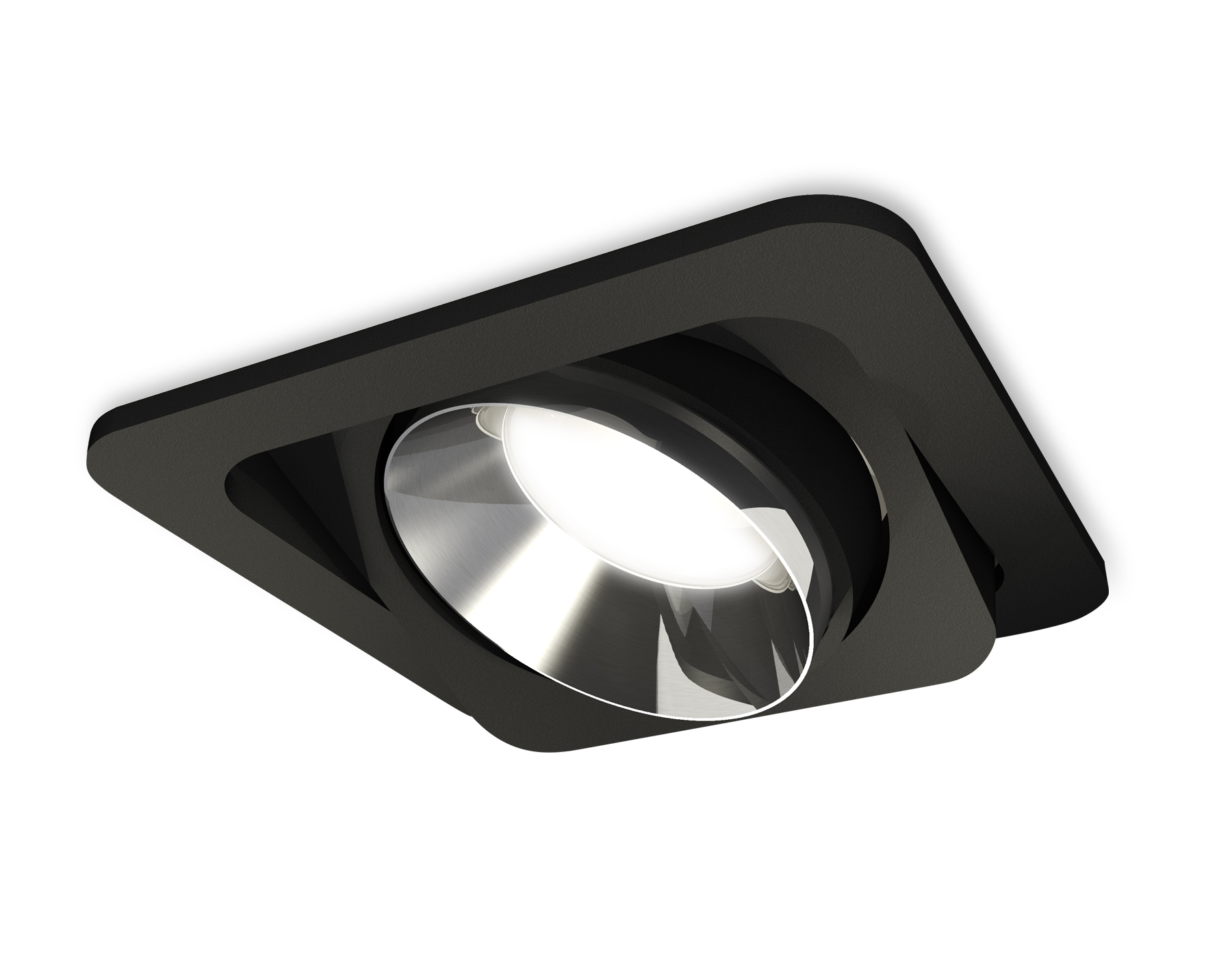 Точечный встраиваемый светильник Ambrella light TECHNO XC7659022, цвет серебристый - фото 1