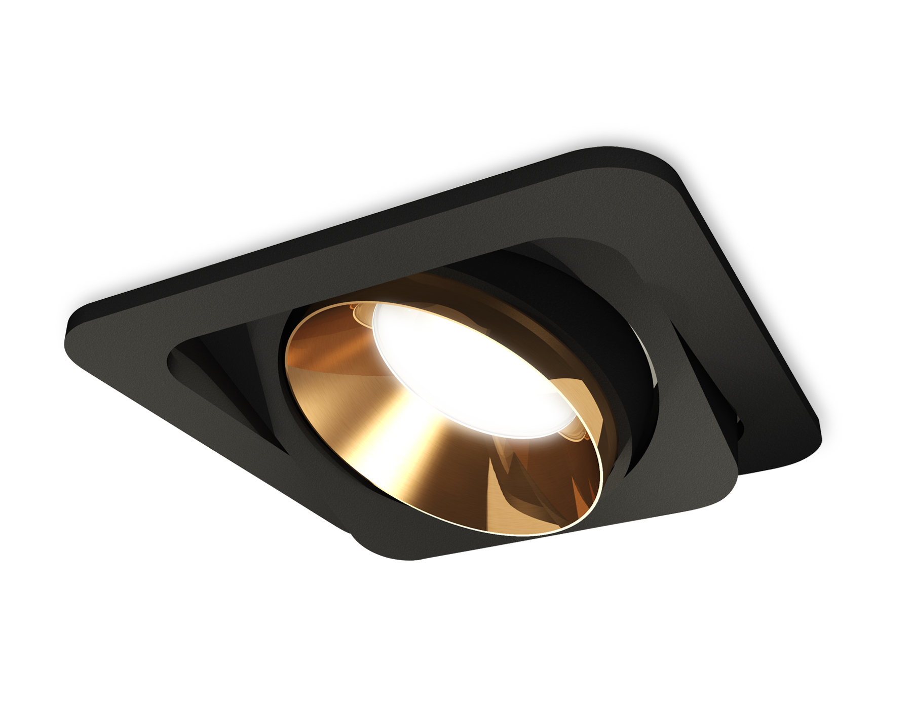 Точечный встраиваемый светильник Ambrella light TECHNO XC7659024, цвет золотистый - фото 1