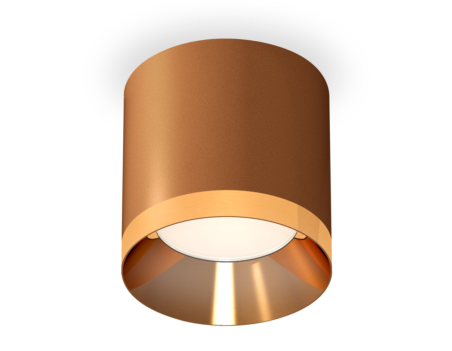 Точечный накладной светильник Ambrella light TECHNO XS7404010, цвет золотистый - фото 1