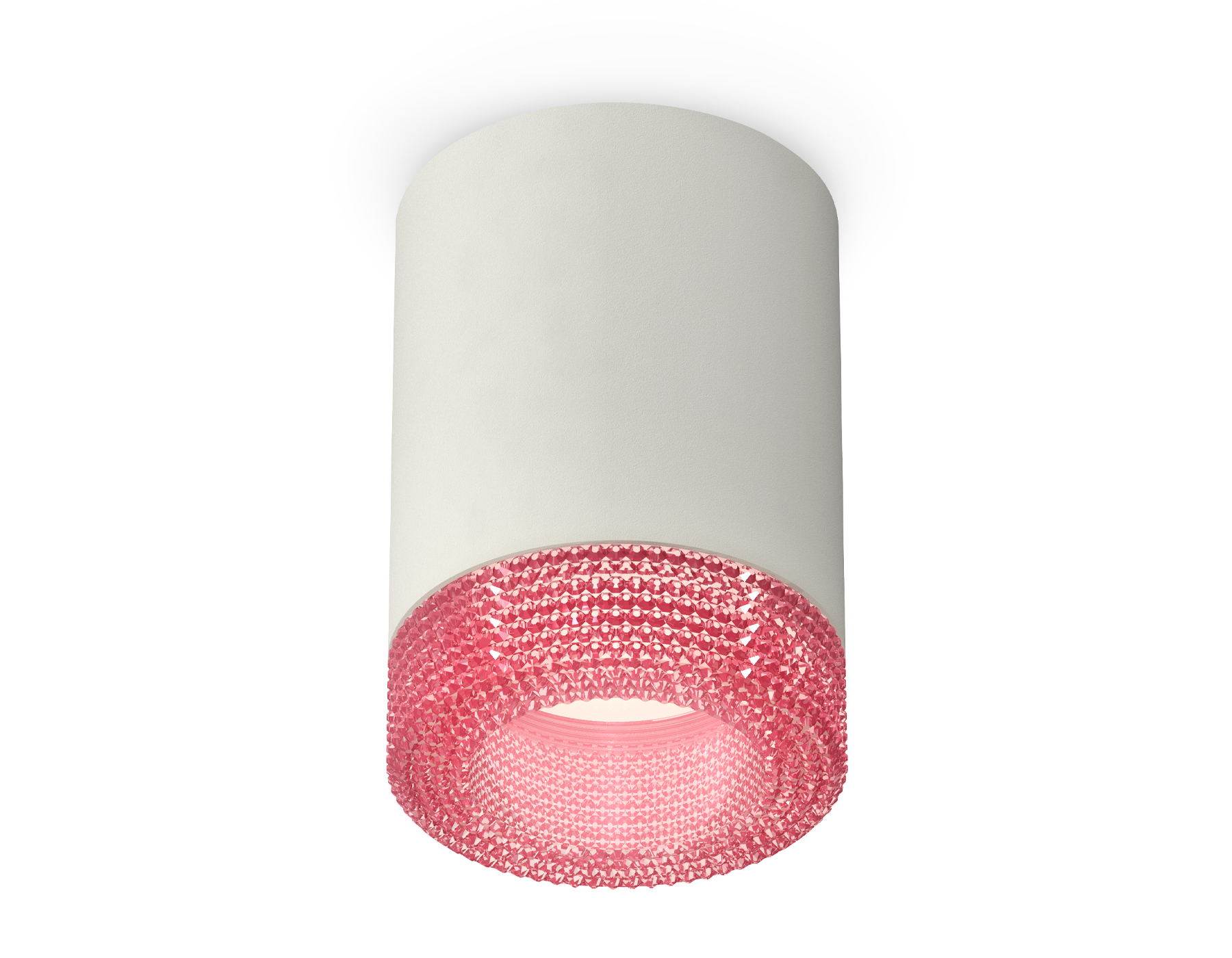 Точечный накладной светильник Ambrella light TECHNO XS7423003, цвет розовый - фото 1