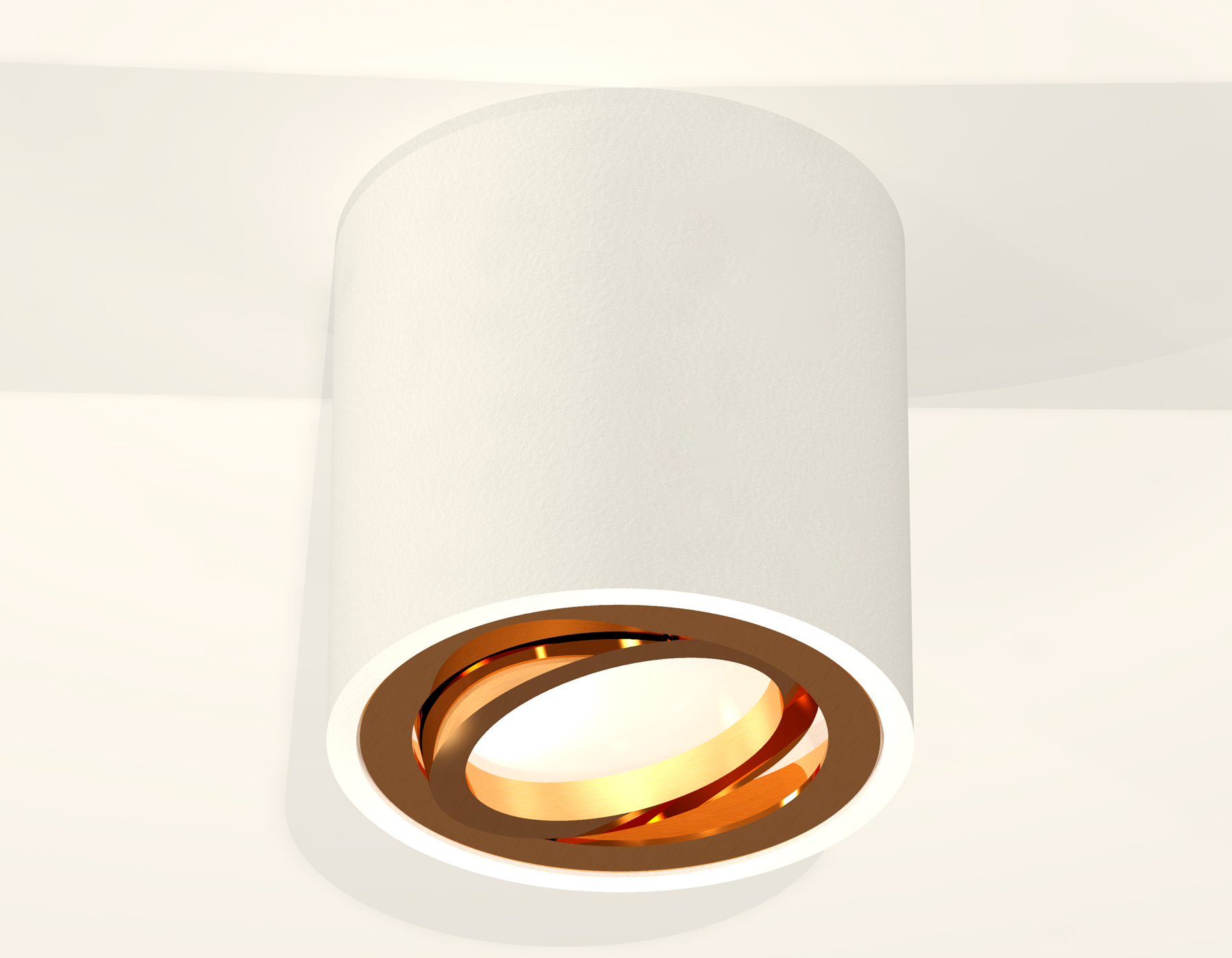 Точечный накладной светильник Ambrella light TECHNO XS7531004, цвет золотистый - фото 2
