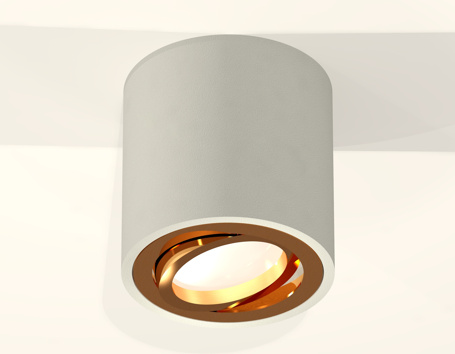 Точечный накладной светильник Ambrella light TECHNO XS7533004, цвет золотистый - фото 2