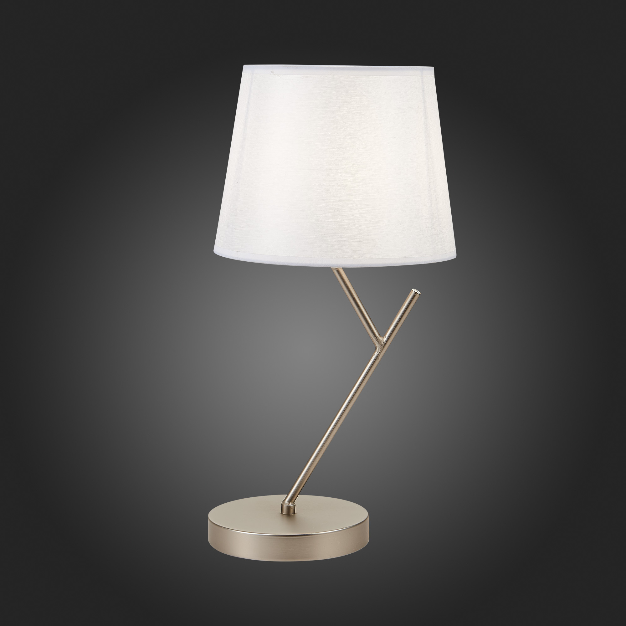 Декоративная настольная лампа Evoluce DENICE SLE300104-01, цвет белый - фото 4