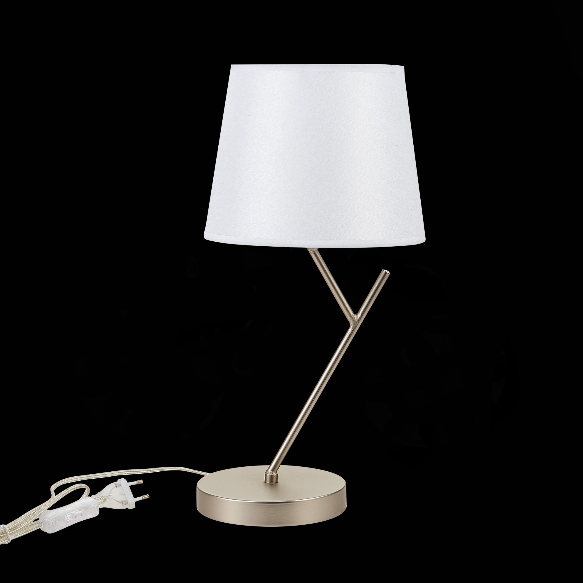 Декоративная настольная лампа Evoluce DENICE SLE300104-01, цвет белый - фото 5