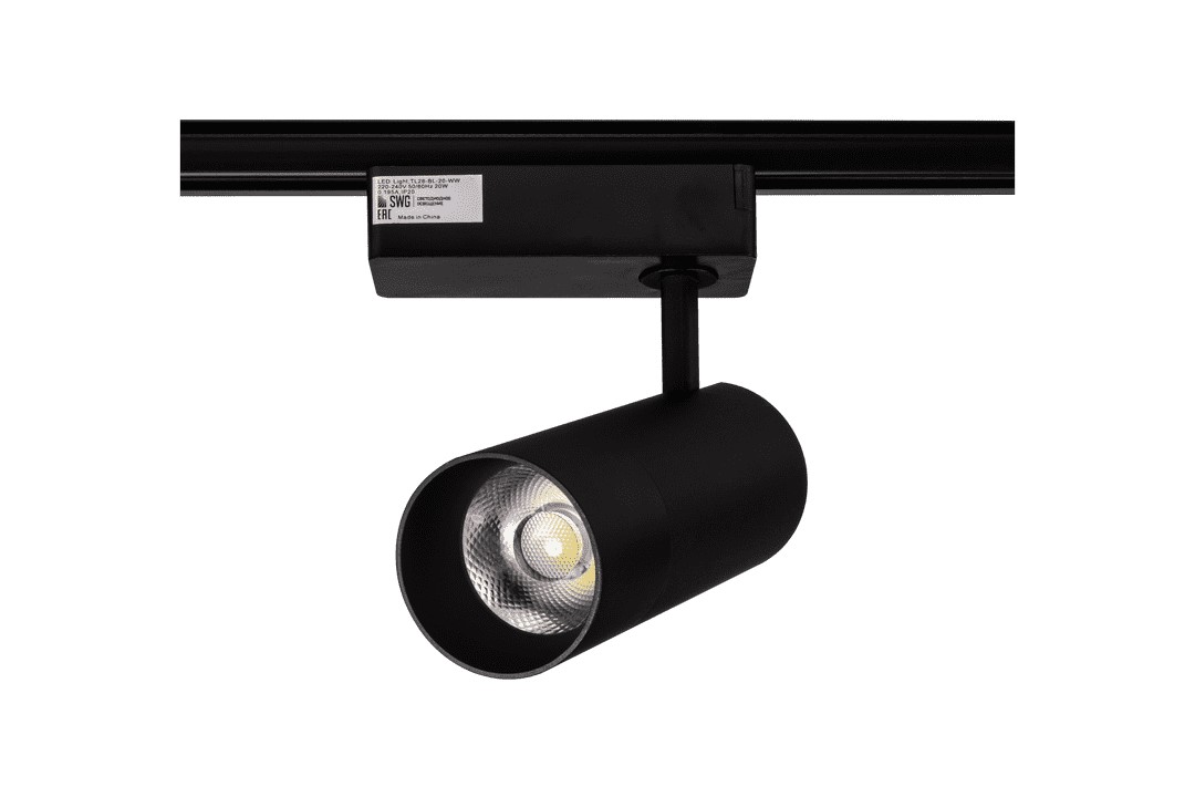 Трековый светильник SWG TL28 005729, цвет черный - фото 1