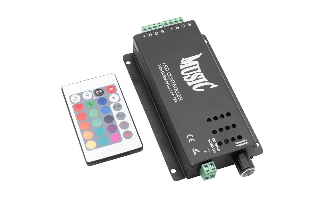 Контроллер SWG для ленты IR-RGB-12A-music 000935 - фото 1