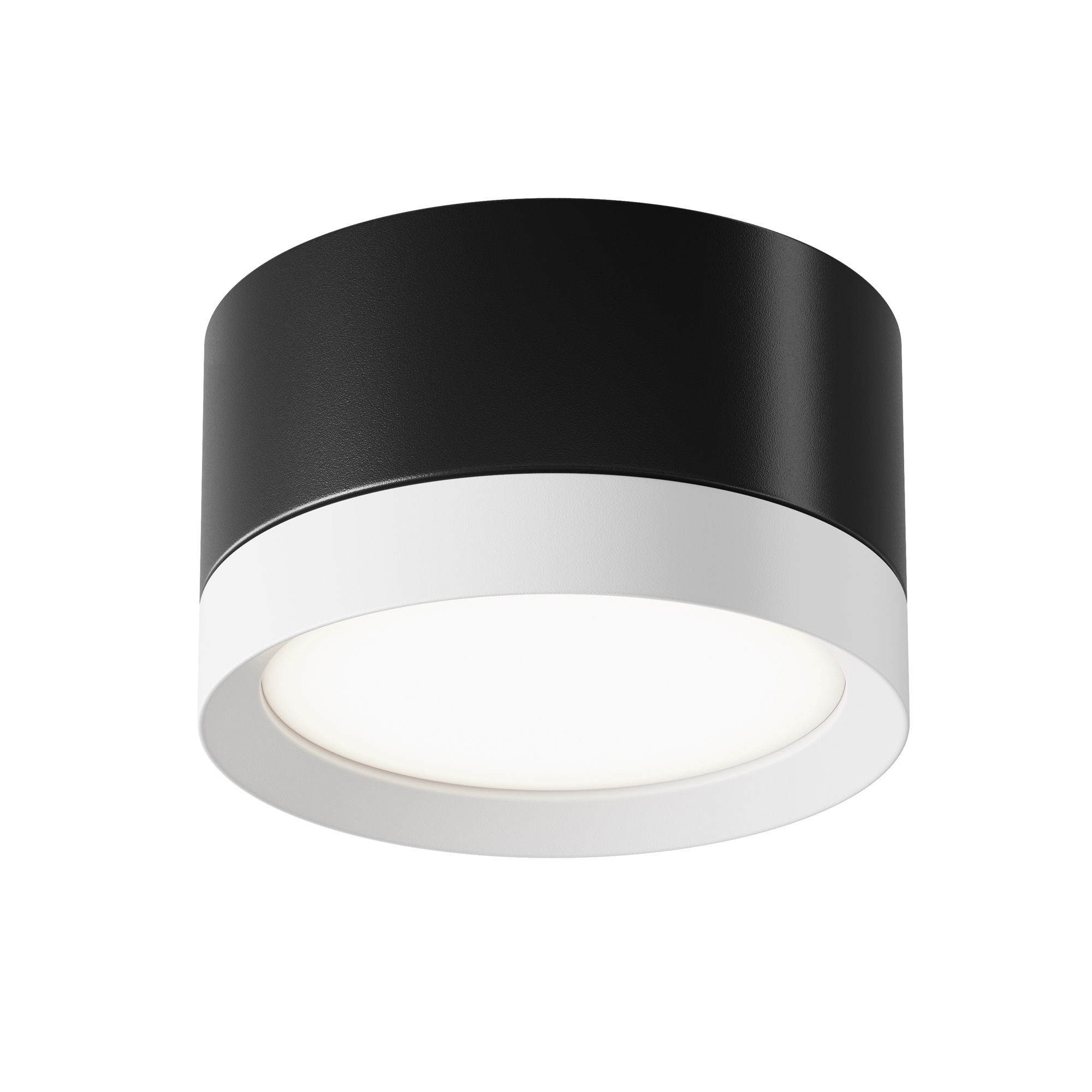 Точечный накладной светильник Maytoni HOOP C086CL-GX53-SRD-BW, цвет черный;белый - фото 1