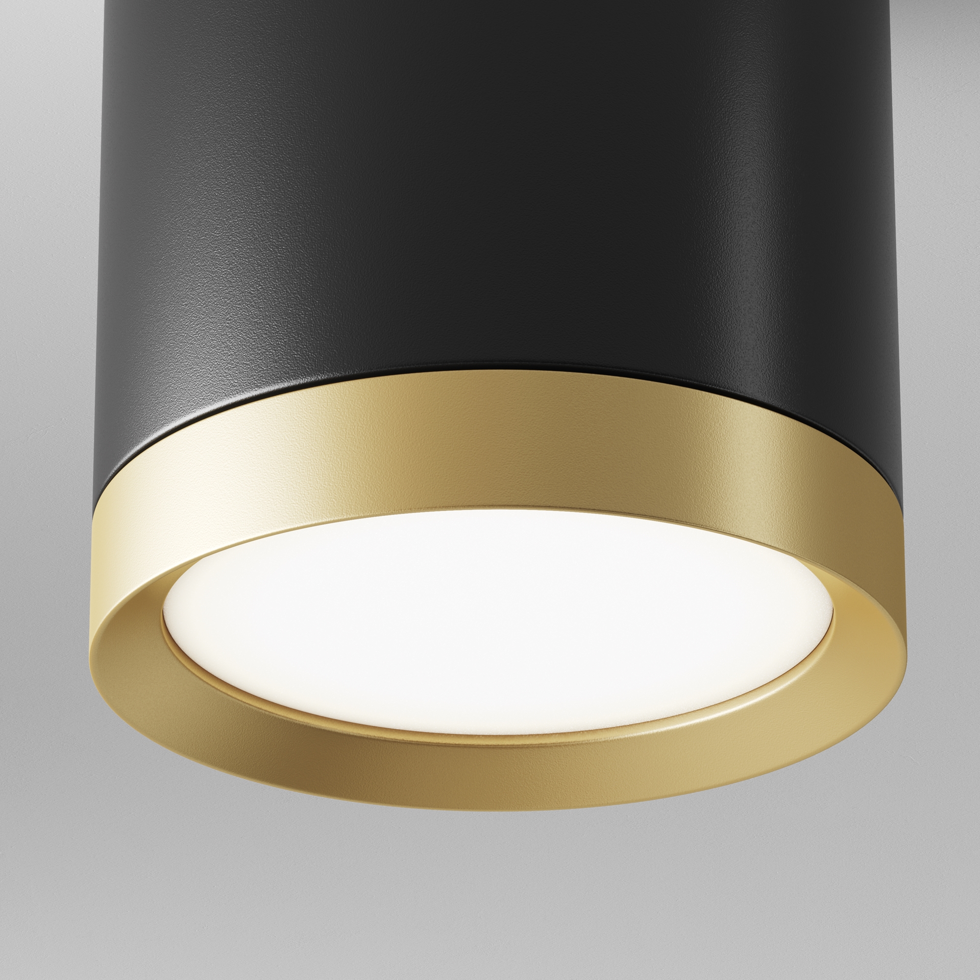 Точечный накладной светильник Maytoni HOOP C086CM-GX53-MRD-BG, цвет черный;золотистый - фото 2