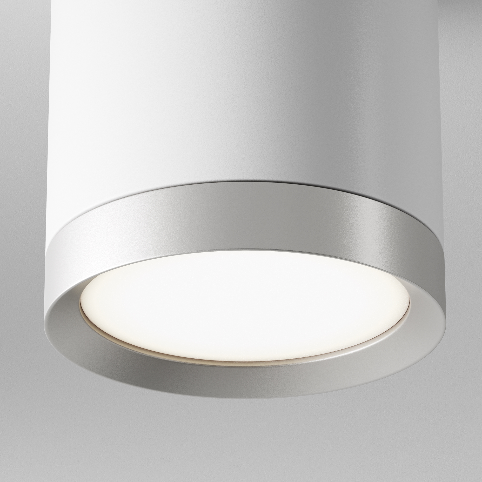 Точечный накладной светильник Maytoni HOOP C086CM-GX53-MRD-WS, цвет белый;серебристый - фото 2