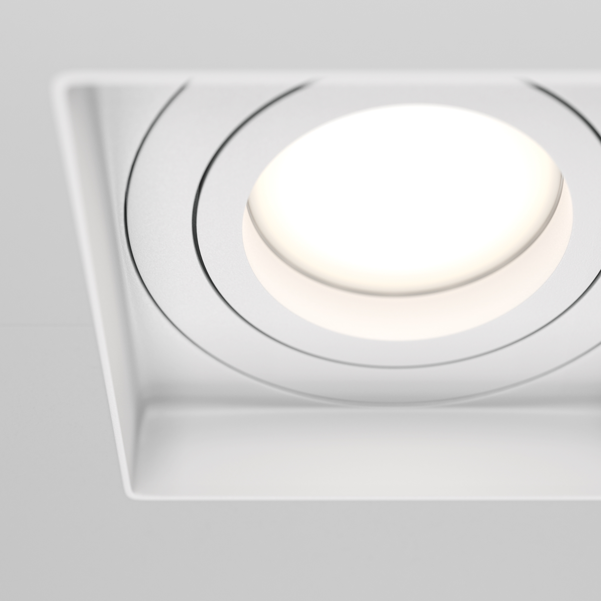 Точечный встраиваемый светильник Maytoni ATOM DL003-01-W, цвет белый - фото 2