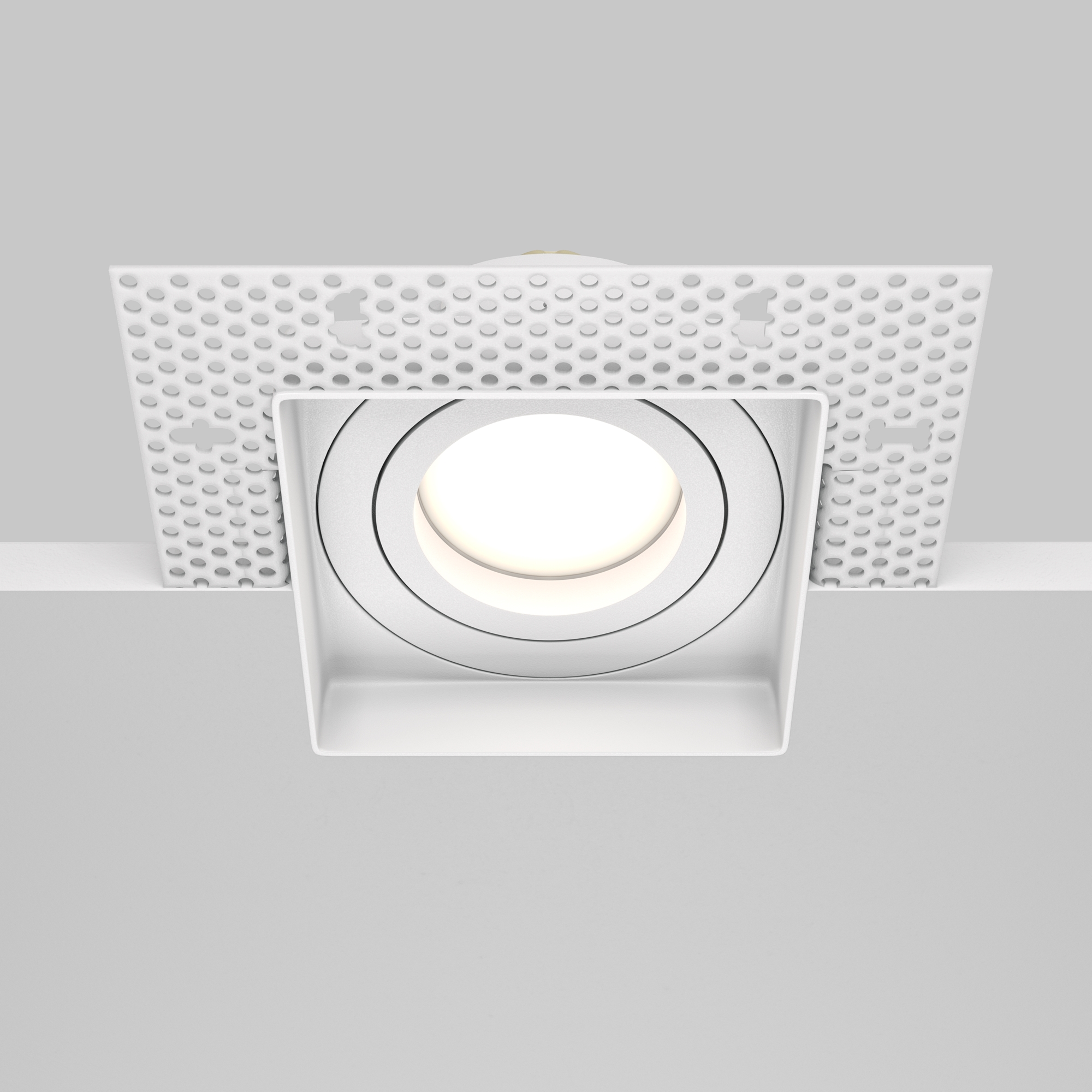Точечный встраиваемый светильник Maytoni ATOM DL003-01-W, цвет белый - фото 4