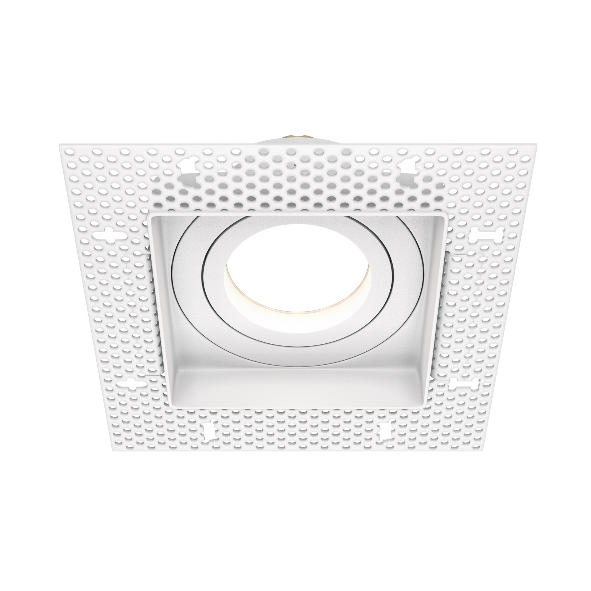 Точечный встраиваемый светильник Maytoni ATOM DL003-01-W, цвет белый - фото 1