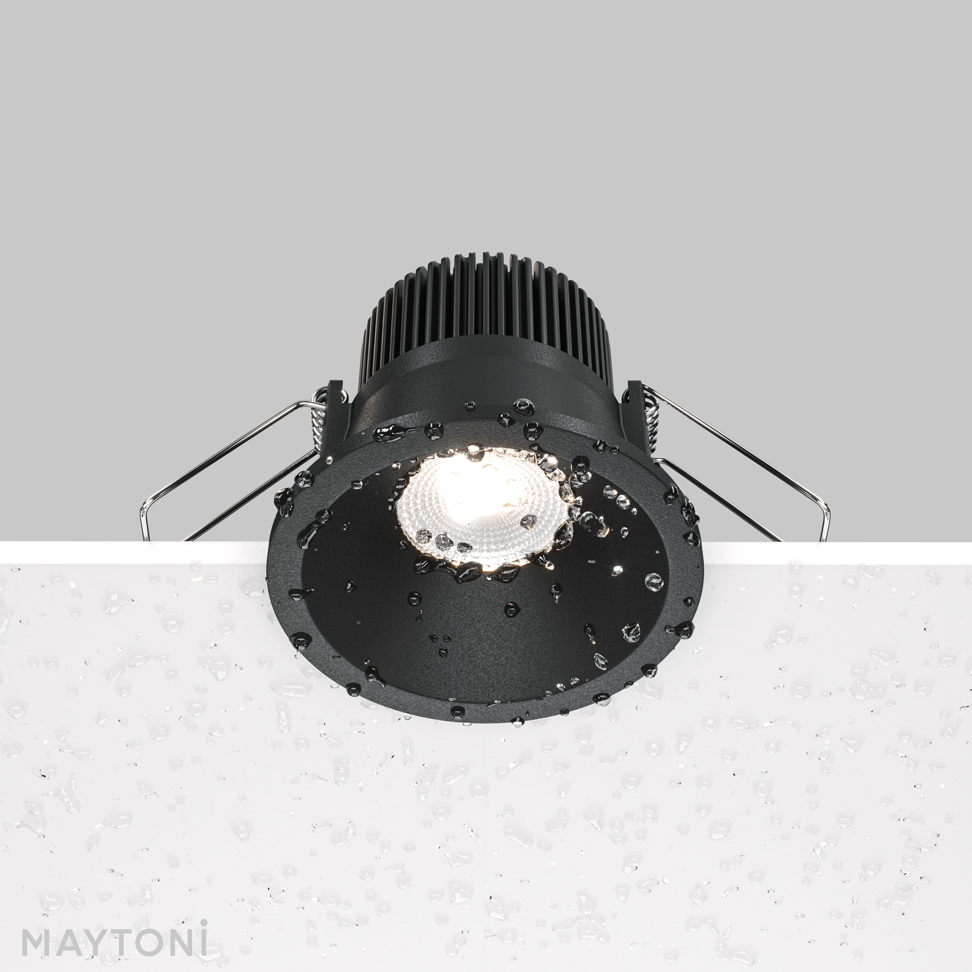 Точечный встраиваемый светильник Maytoni ZOOM DL034-01-06W4K-D-B, цвет черный - фото 4