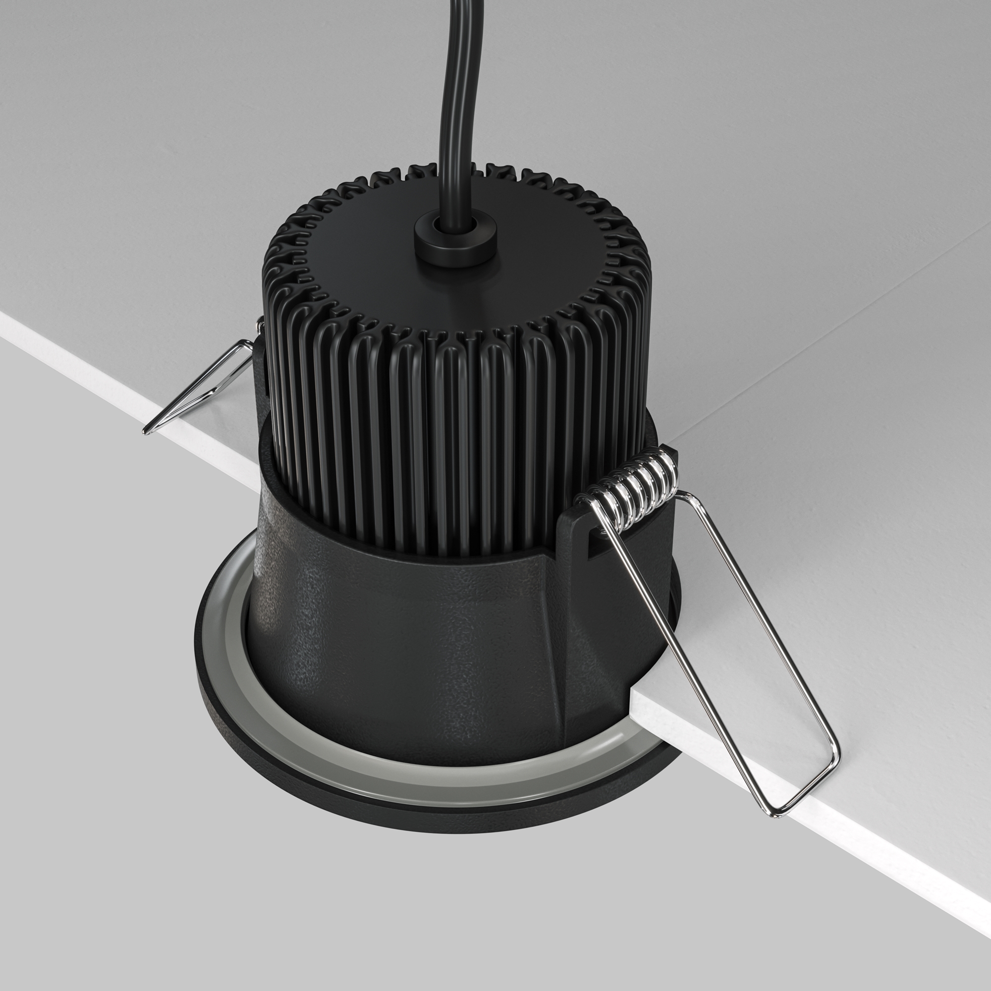 Точечный встраиваемый светильник Maytoni ZOOM DL034-01-06W4K-D-B, цвет черный - фото 5