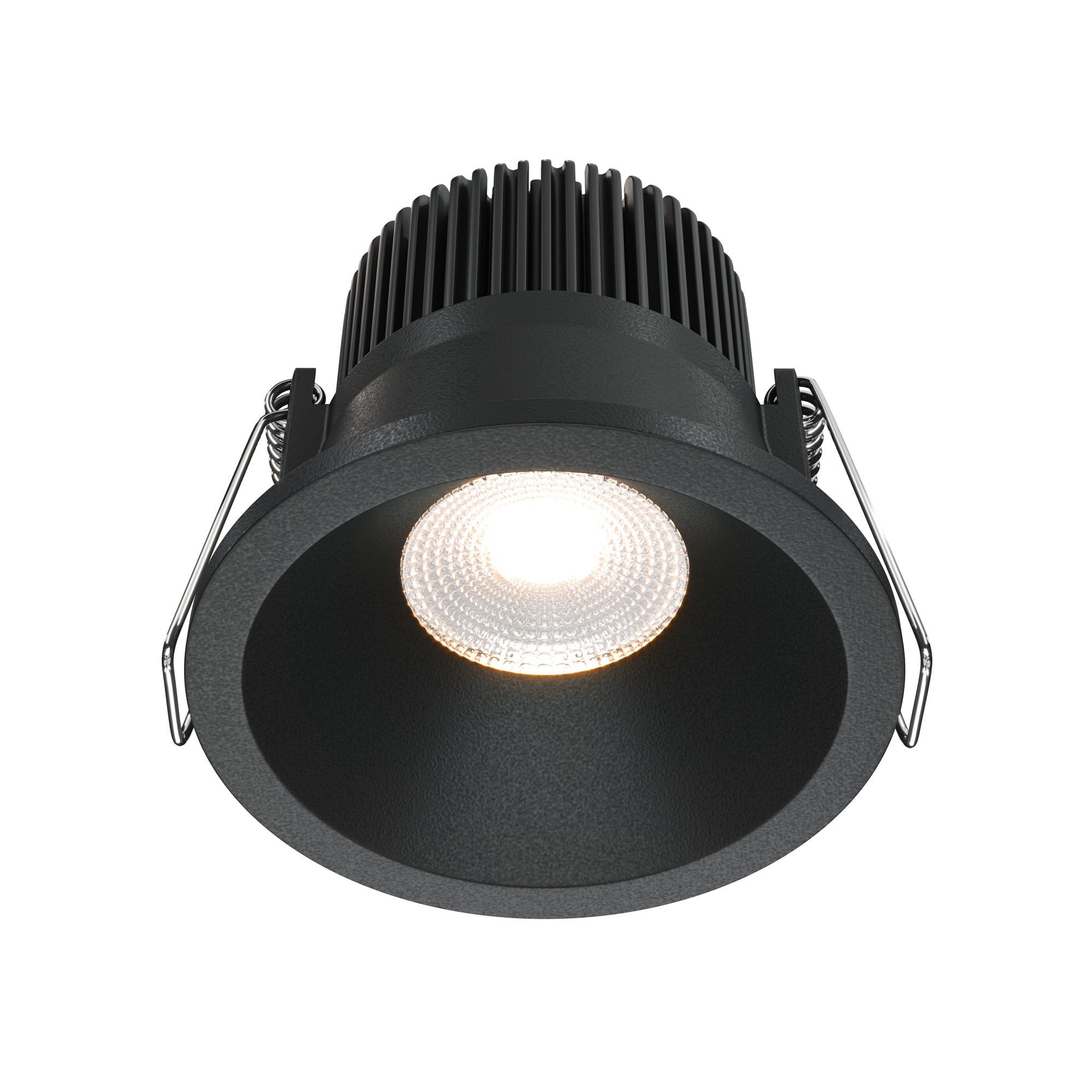 Точечный встраиваемый светильник Maytoni ZOOM DL034-01-06W3K-D-B, цвет черный - фото 1