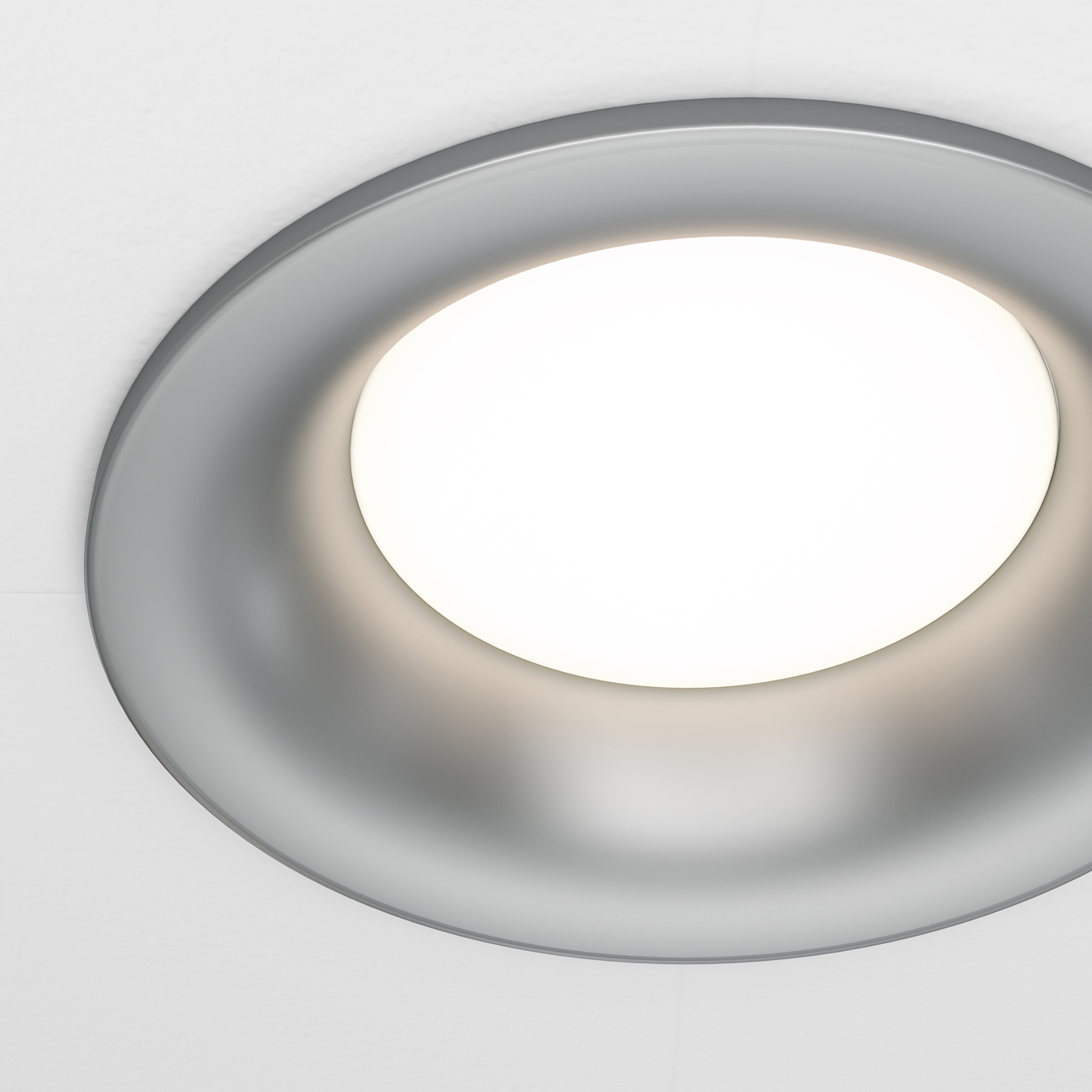 Точечный встраиваемый светильник Maytoni SLIM DL027-2-01-S, цвет серебристый - фото 2