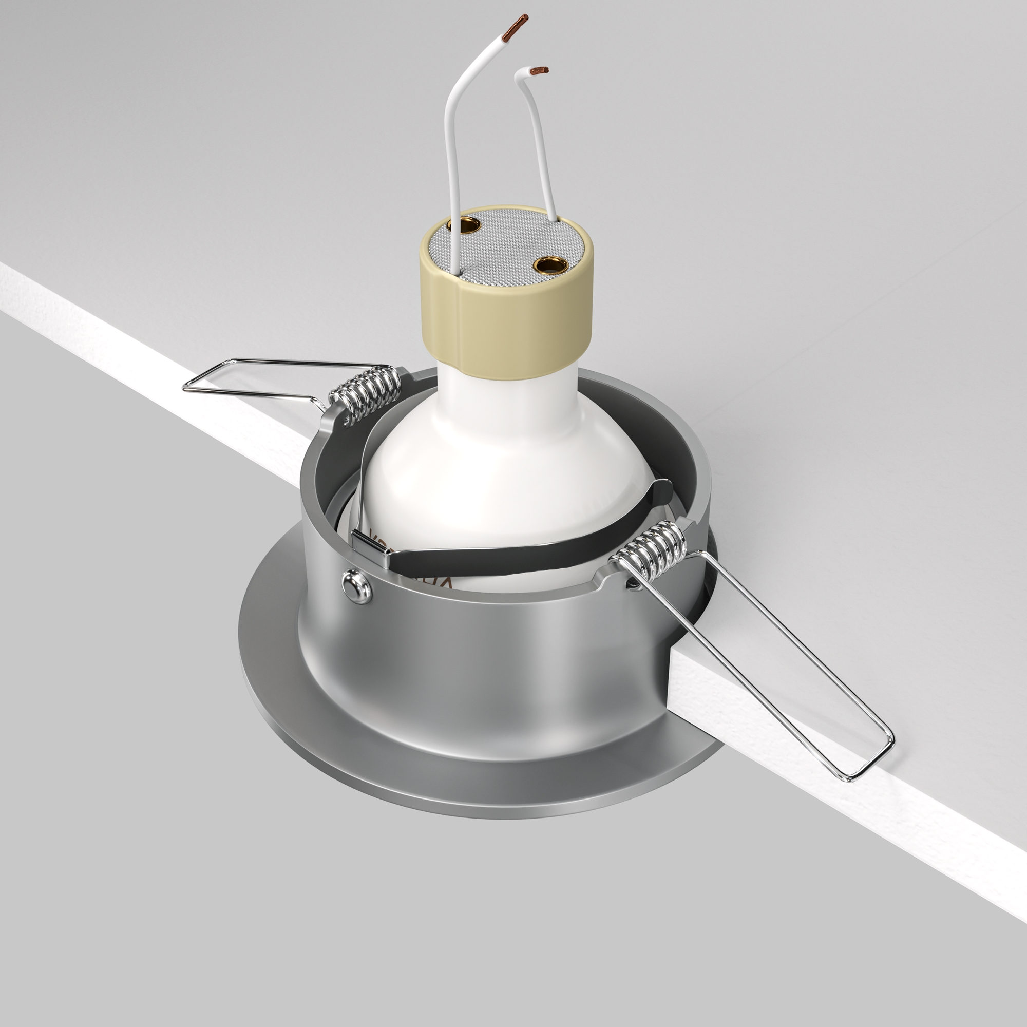 Точечный встраиваемый светильник Maytoni SLIM DL027-2-01-S, цвет серебристый - фото 5