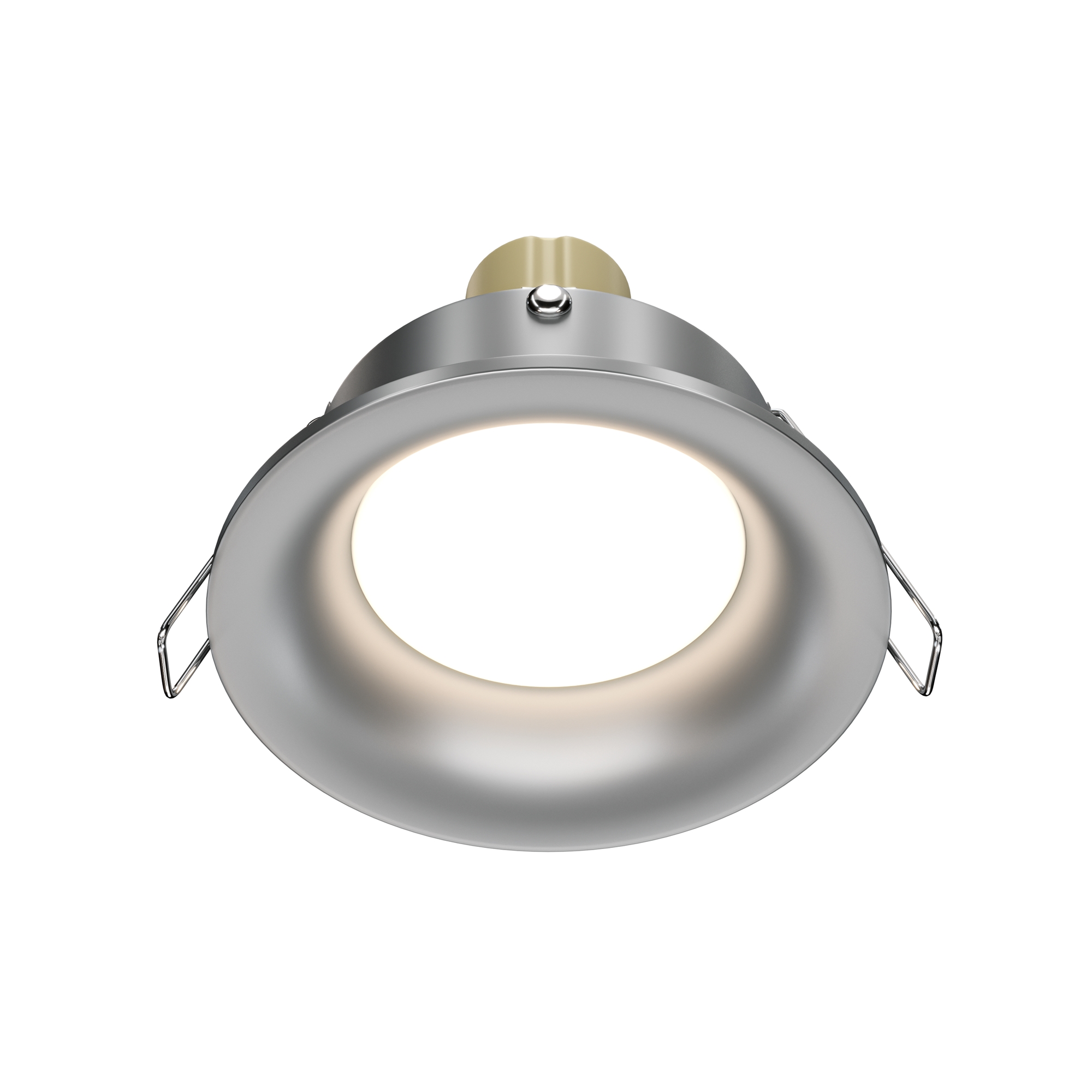 Точечный встраиваемый светильник Maytoni SLIM DL027-2-01-S, цвет серебристый - фото 1