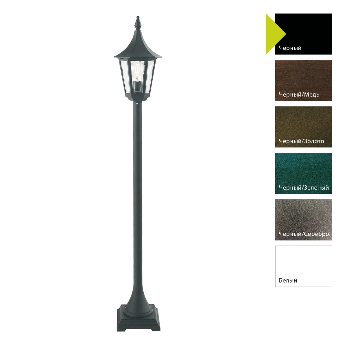 Ландшафтный светильник Norlys RIMINI 404B, цвет чёрный
