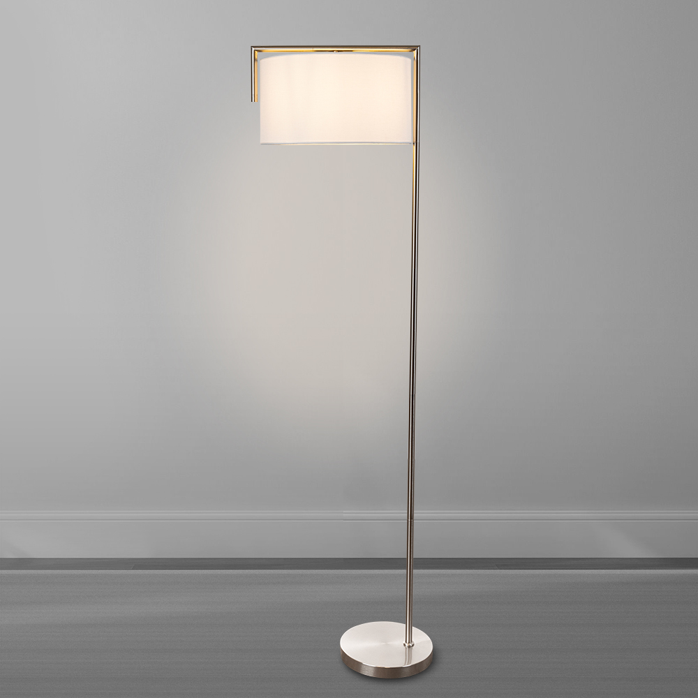 Торшер Arte Lamp APEROL A5031PN-1SS, цвет белый - фото 2