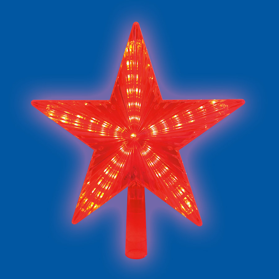 Звезда на елку Uniel UL-00008704, цвет красный - фото 1