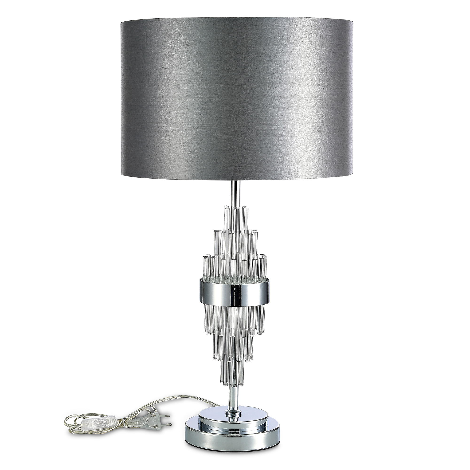 Декоративная настольная лампа St Luce ONZO SL1002.104.01, цвет серый - фото 2