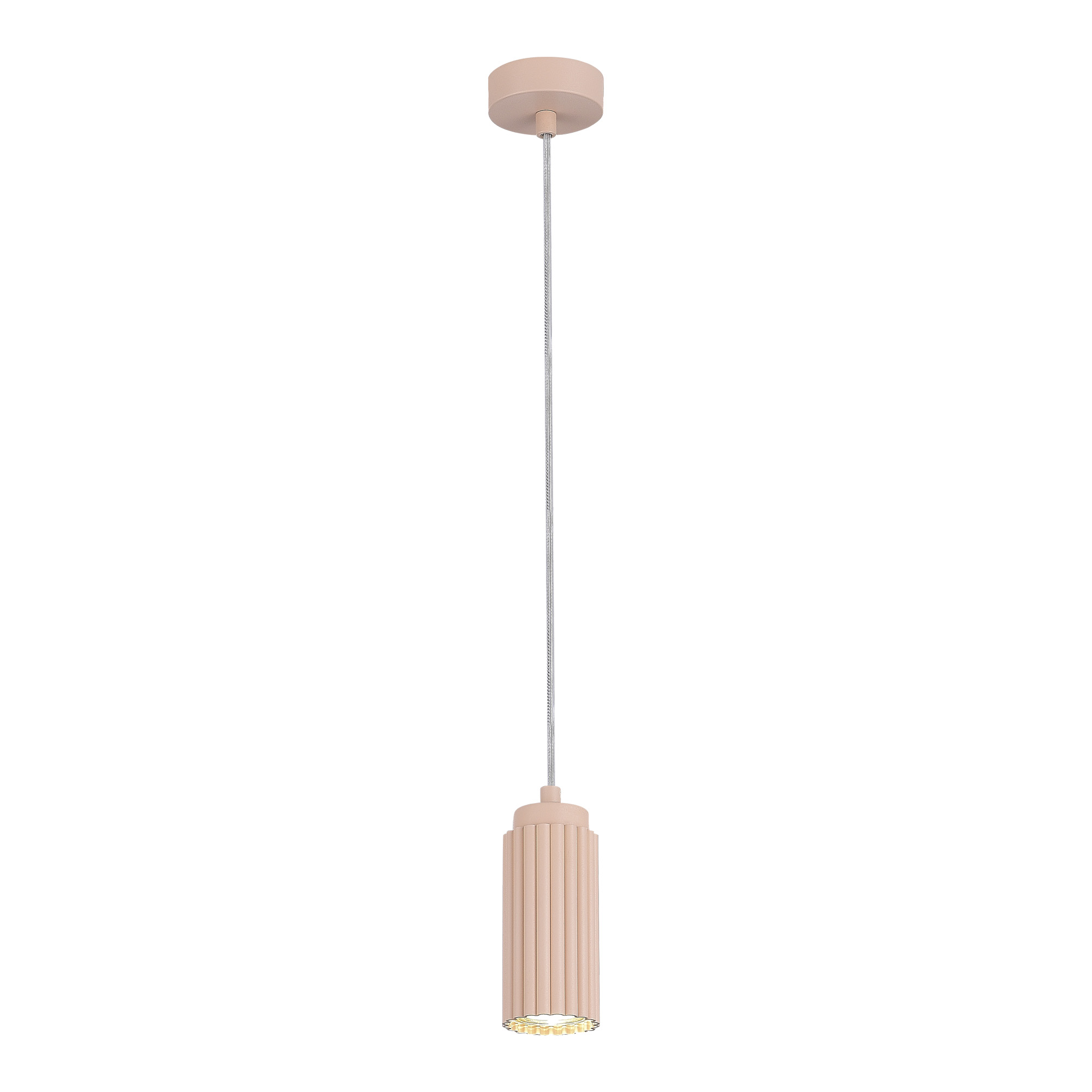 Точечный подвесной светильник St Luce KENDO SL1213.603.01, цвет розовый - фото 1