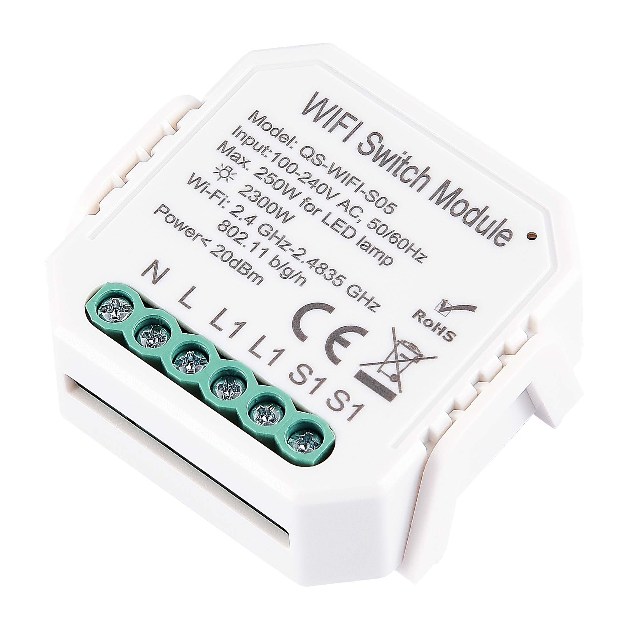 Реле wi-fi St Luce ST9000.500.01C, цвет белый - фото 1