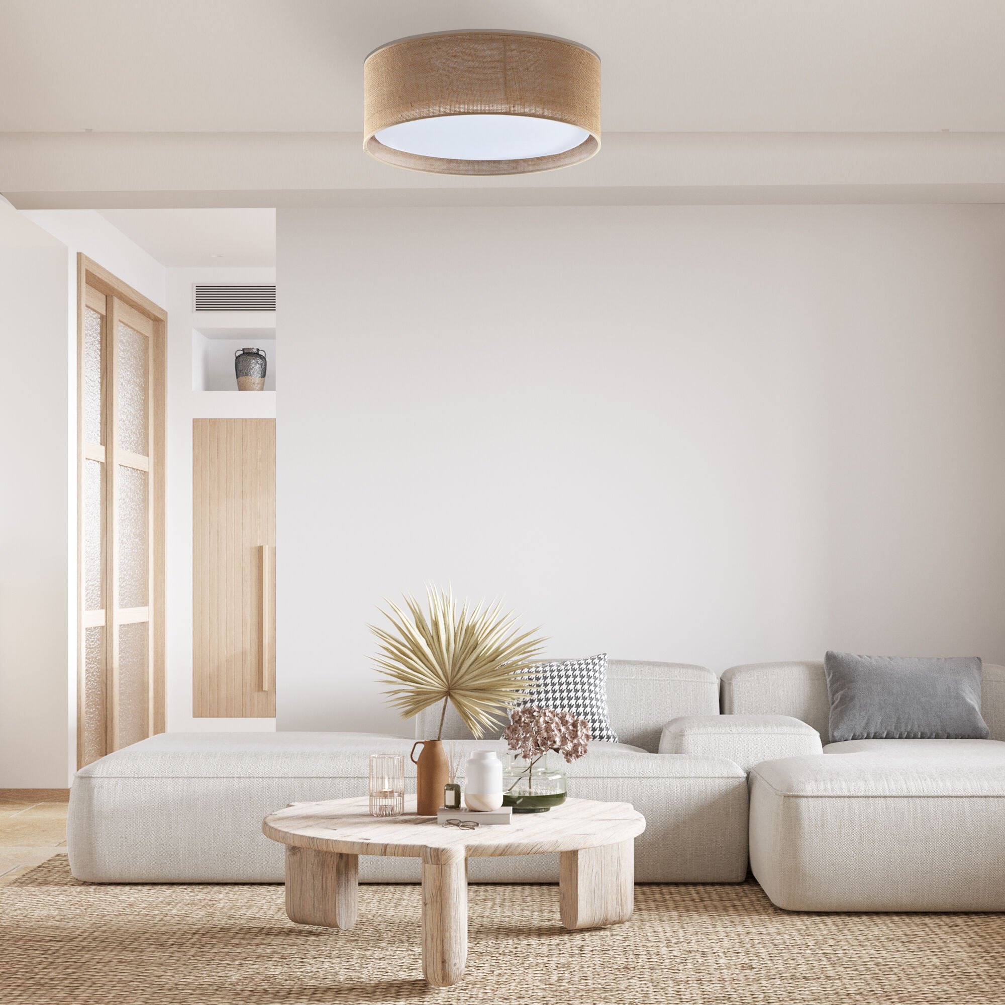 Потолочный светильник TK Lighting JUTA 6584 Juta, цвет коричневый - фото 2