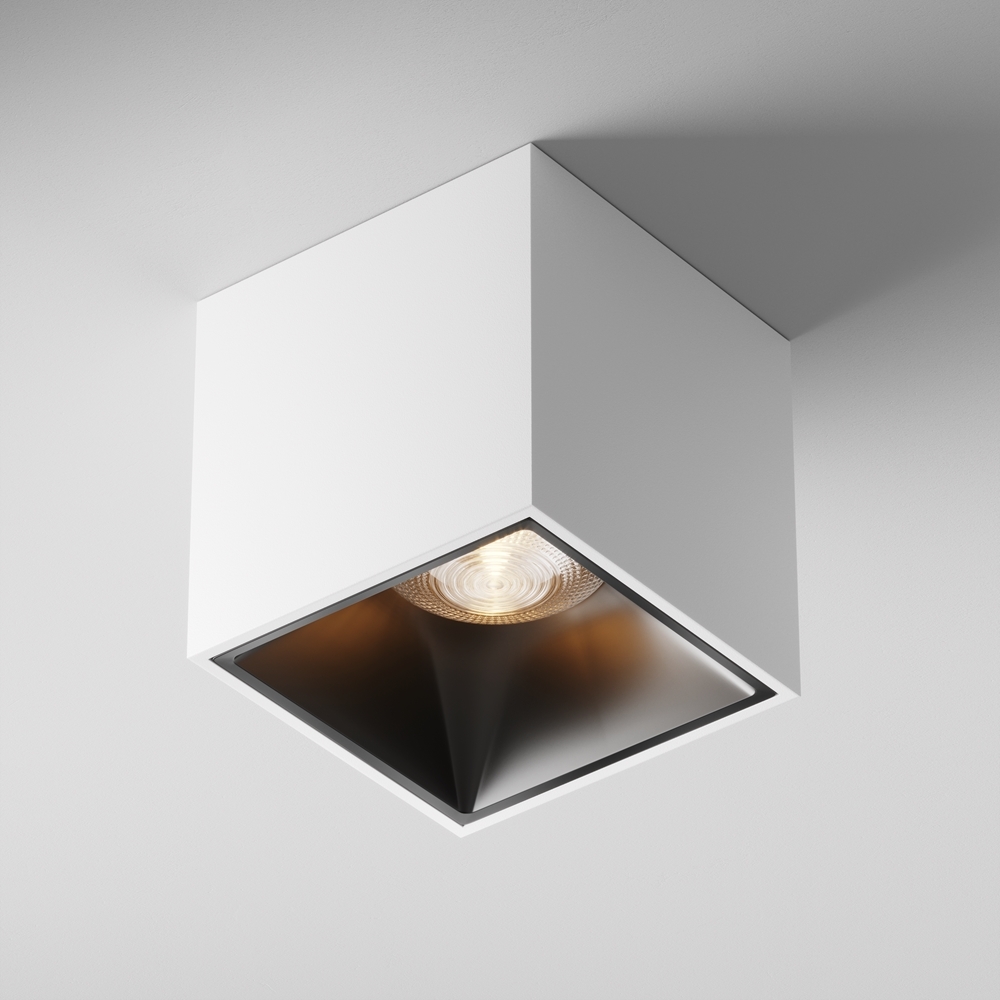 Точечный накладной светильник Maytoni ALFA LED C065CL-L12W3K-D, цвет белый - фото 3