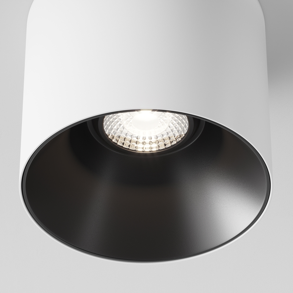 Точечный накладной светильник Maytoni ALFA LED C064CL-01-15W4K-RD-WB, цвет белый - фото 2