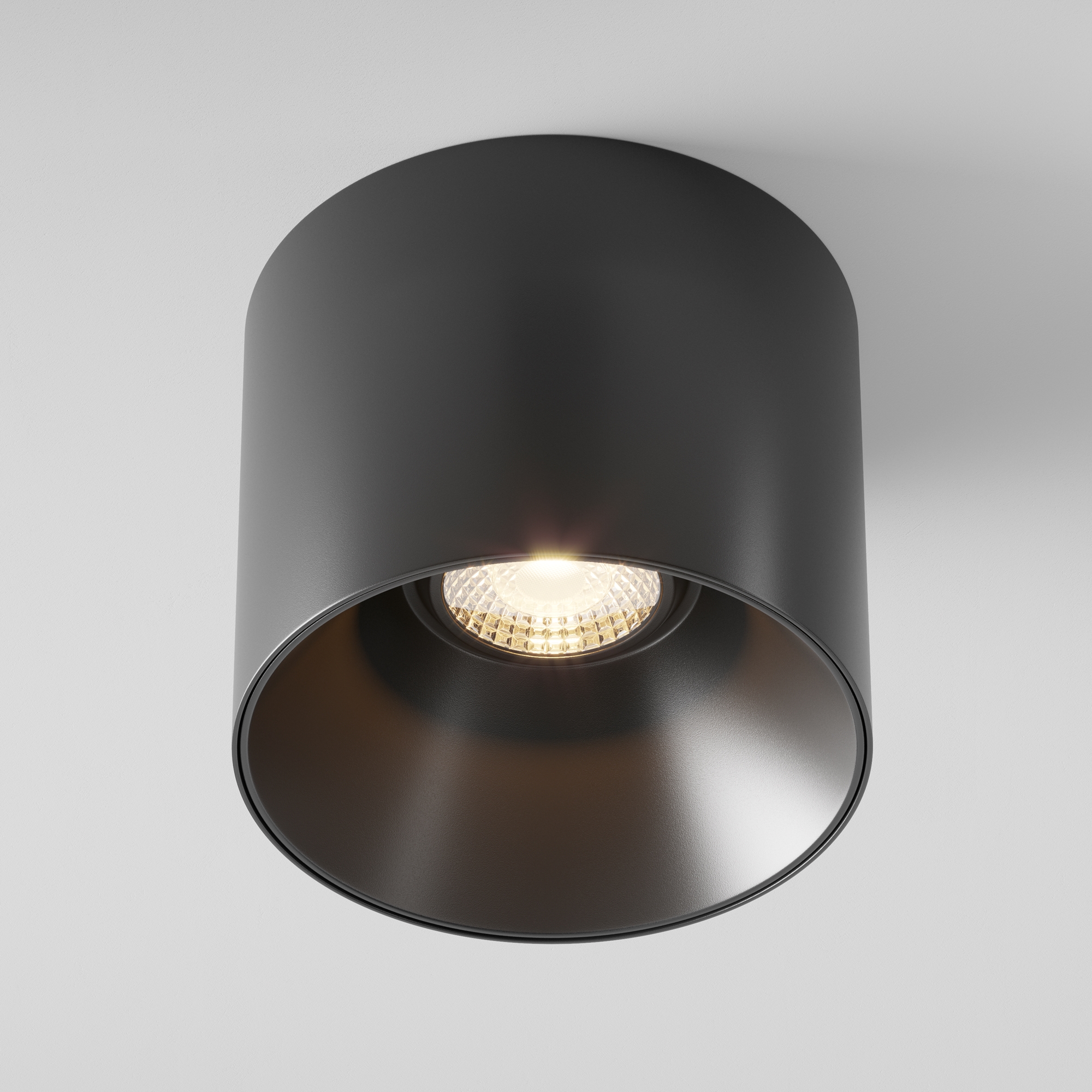 Точечный накладной светильник Maytoni ALFA LED C064CL-01-15W3K-D-RD-B, цвет черный - фото 3
