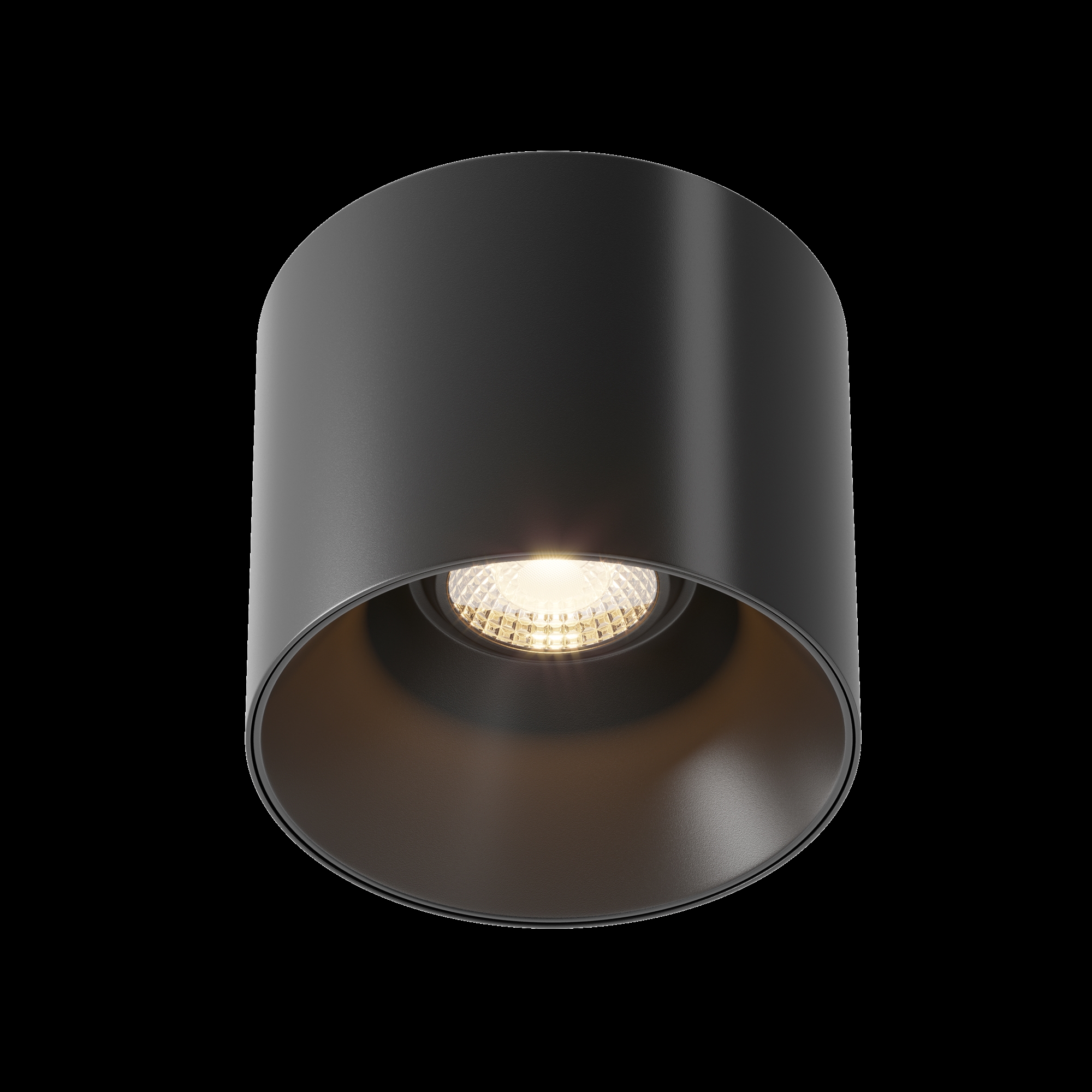 Точечный накладной светильник Maytoni ALFA LED C064CL-01-15W3K-D-RD-B, цвет черный - фото 4