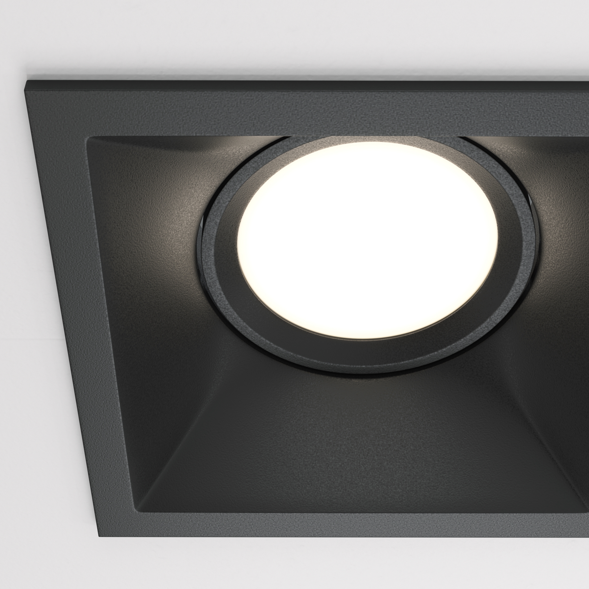 Точечный встраиваемый светильник Maytoni DOT DL029-2-02B, цвет черный - фото 2
