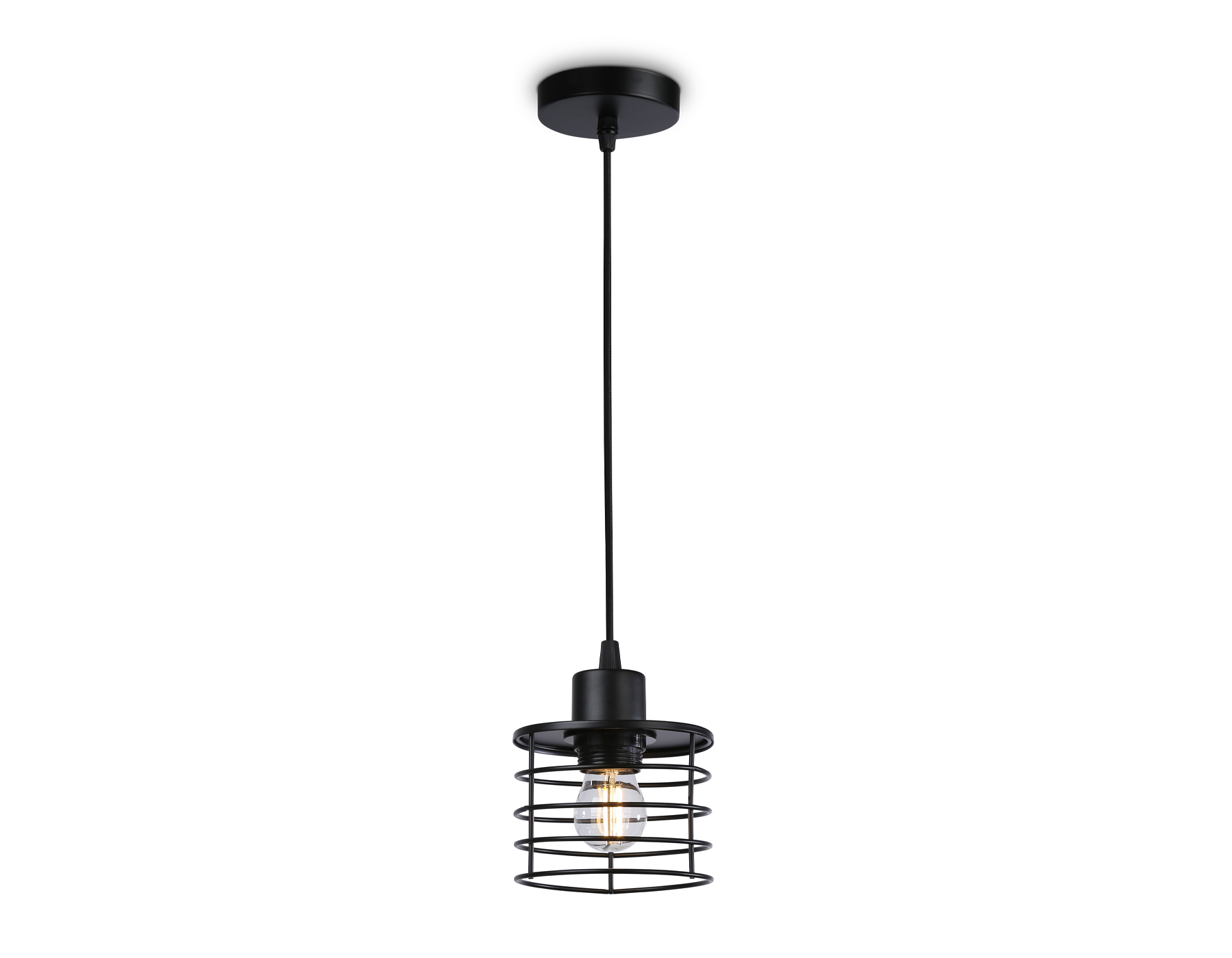 Подвесной светильник Ambrella light TRADITIONAL TR8068, цвет черный - фото 1