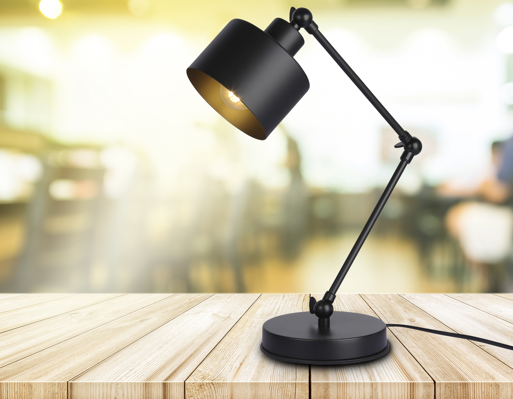 Офисная настольная лампа Ambrella light TRADITIONAL TR8153, цвет черный - фото 7