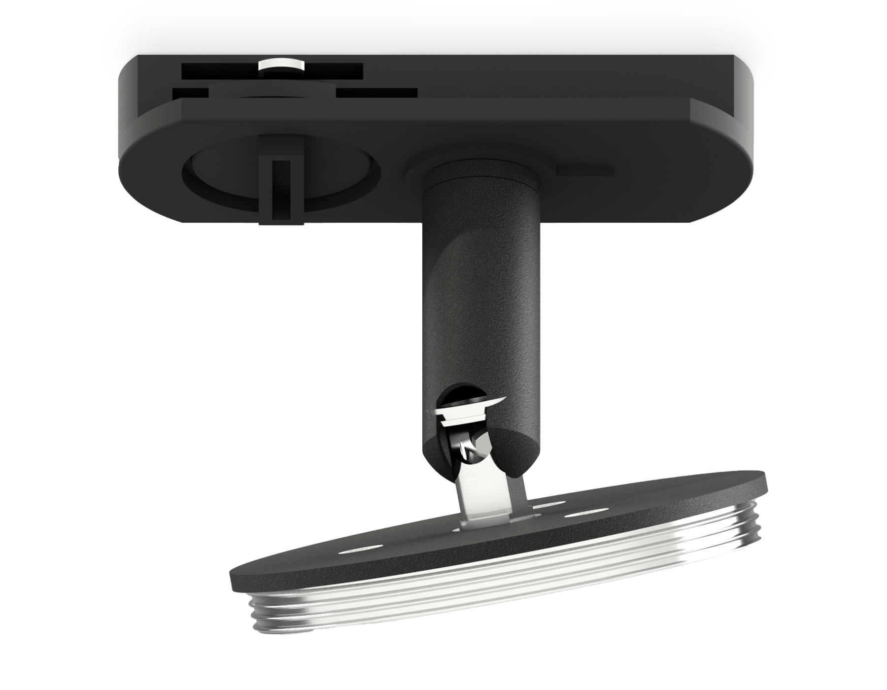 Крепление для трекового светильника поворотное Ambrella light DIY SPOT A2506, цвет черный - фото 1