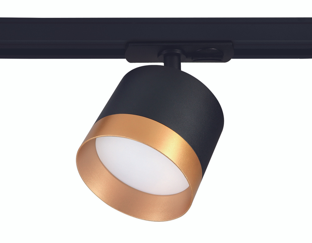 Трековый светильник Ambrella light TRACK SYSTEM GL5365, цвет черный;золотистый - фото 1
