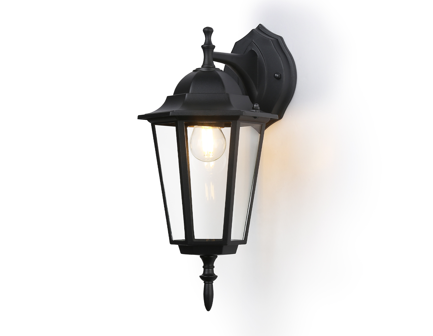 Уличный настенный светильник Ambrella light GARDEN ST2018, цвет черный;прозрачный - фото 1