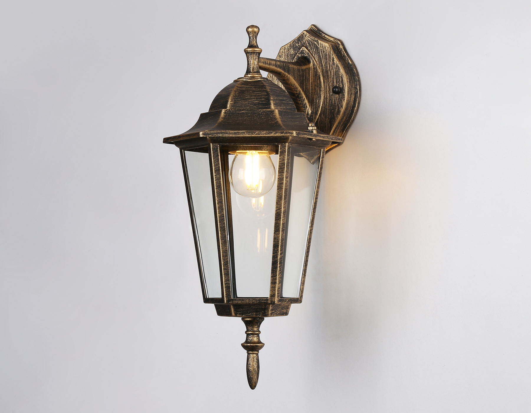 Уличный настенный светильник Ambrella light GARDEN ST2019, цвет золотистый;черный;прозрачный - фото 3