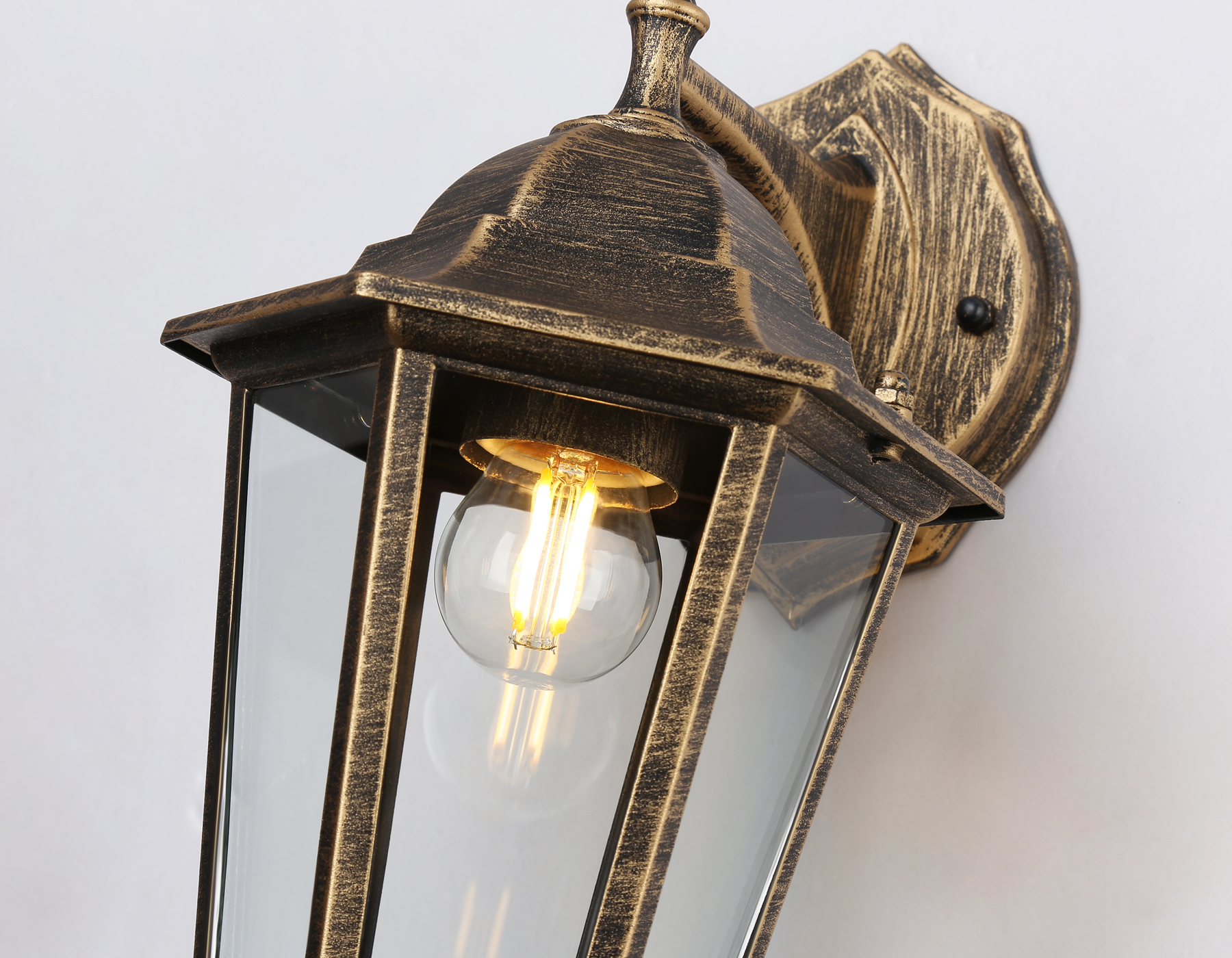 Уличный настенный светильник Ambrella light GARDEN ST2019, цвет золотистый;черный;прозрачный - фото 5