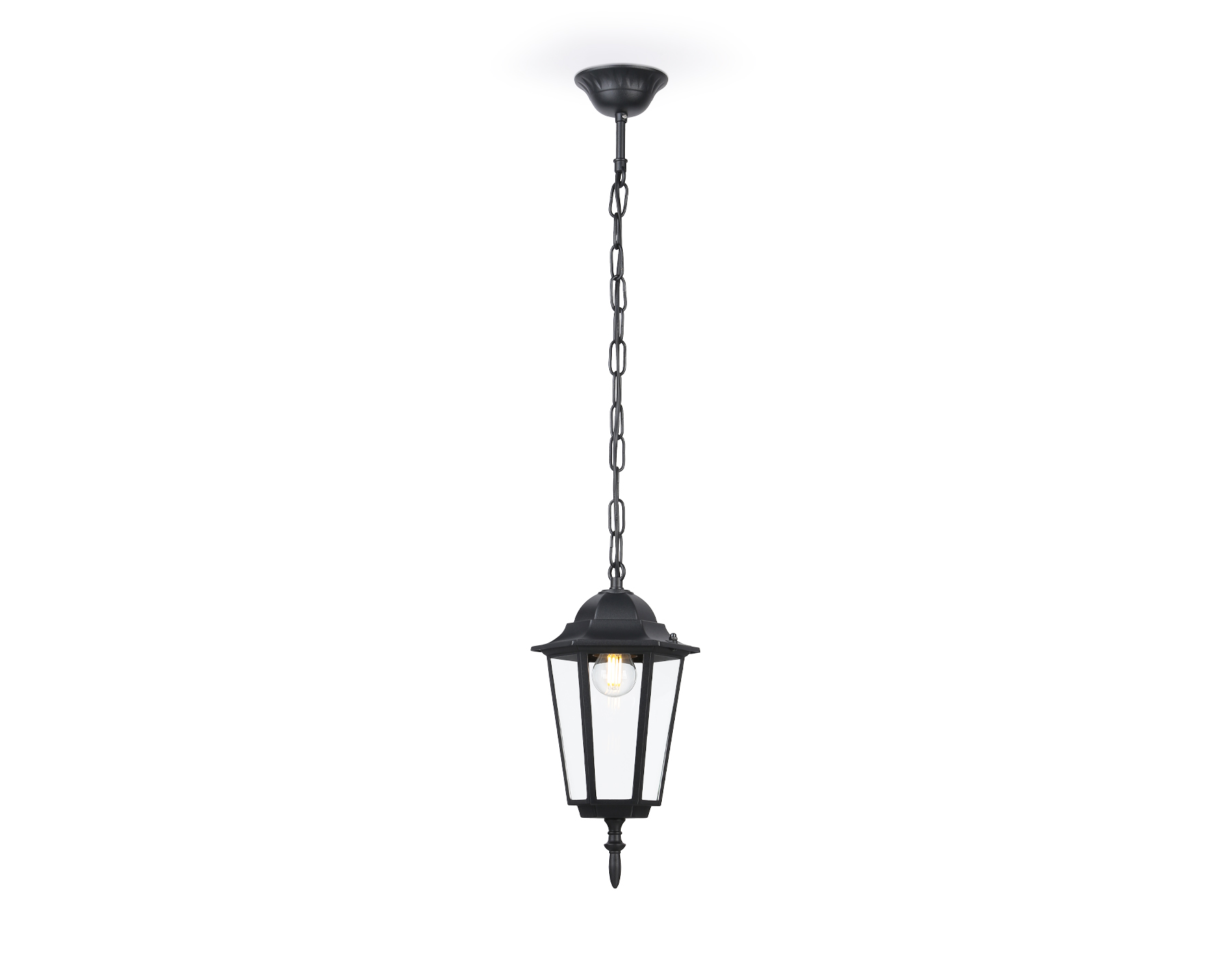Уличный подвесной светильник Ambrella light GARDEN ST2029, цвет черный;прозрачный