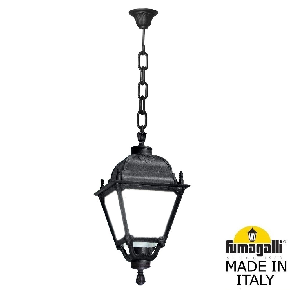 Уличный подвесной светильник Fumagalli SIMON U33.121.000.AYH27, цвет белый - фото 1
