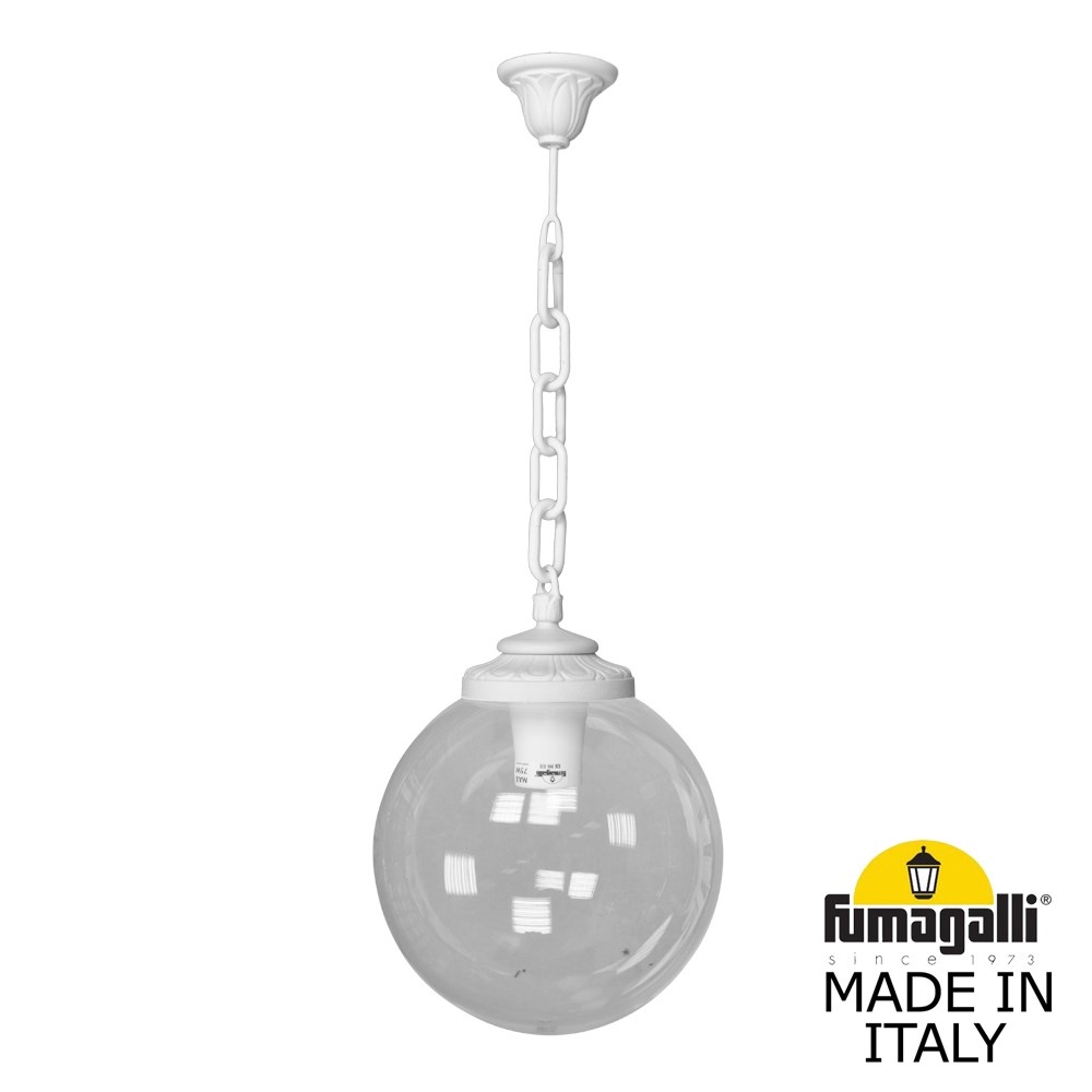 Уличный подвесной светильник Fumagalli GLOBE 300 G30.120.000.WXF1R, цвет прозрачный