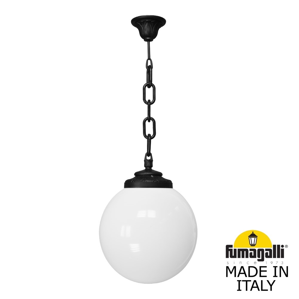 Уличный подвесной светильник Fumagalli GLOBE 300 G30.120.000.AYF1R, цвет белый