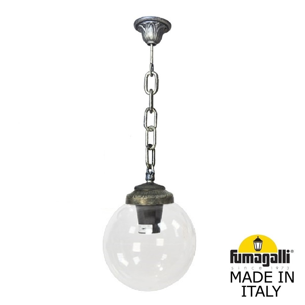 Уличный подвесной светильник Fumagalli GLOBE 250 G25.120.000.BXF1R