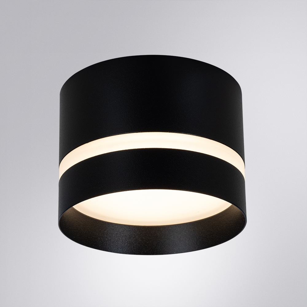 Точечный накладной светильник Arte Lamp IMAI A2265PL-1BK, цвет чёрный - фото 1
