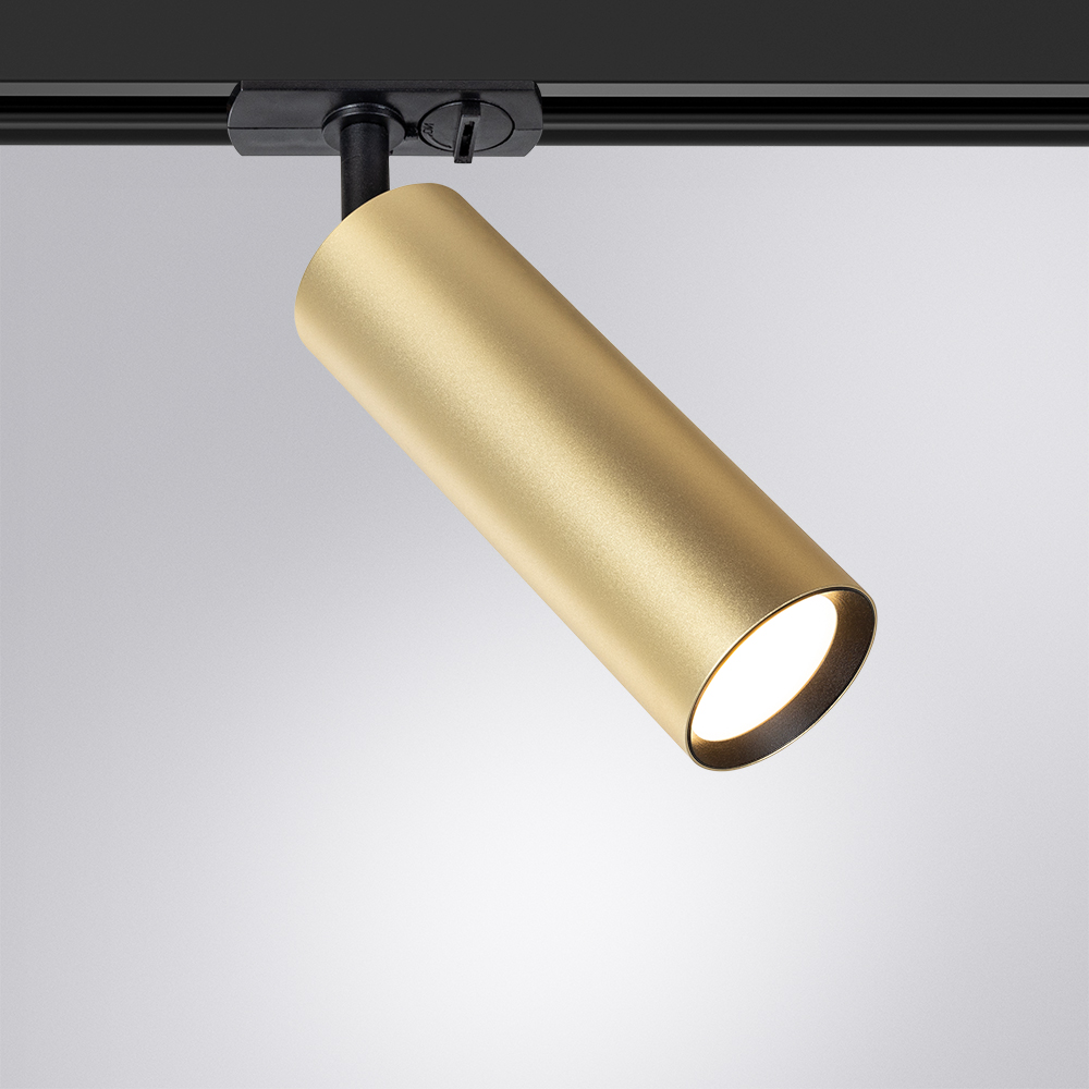 Трековый светильник Arte Lamp BEID A1515PL-1SG, цвет золотистый - фото 2