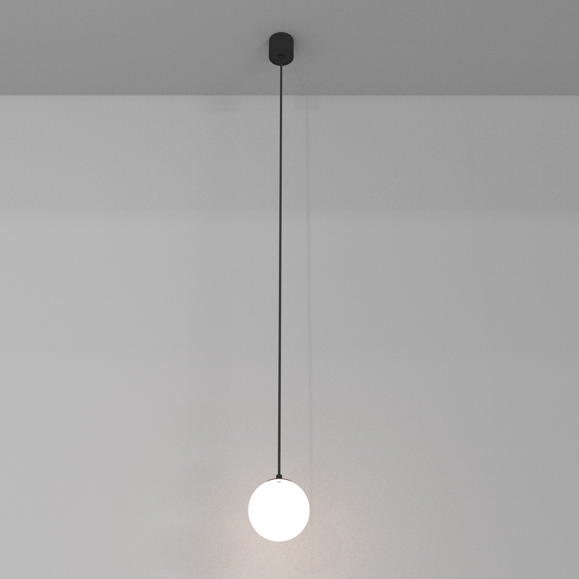 Подвесной светильник Maytoni LUNA P039PL-5W4K-10-B, цвет черный;белый - фото 3