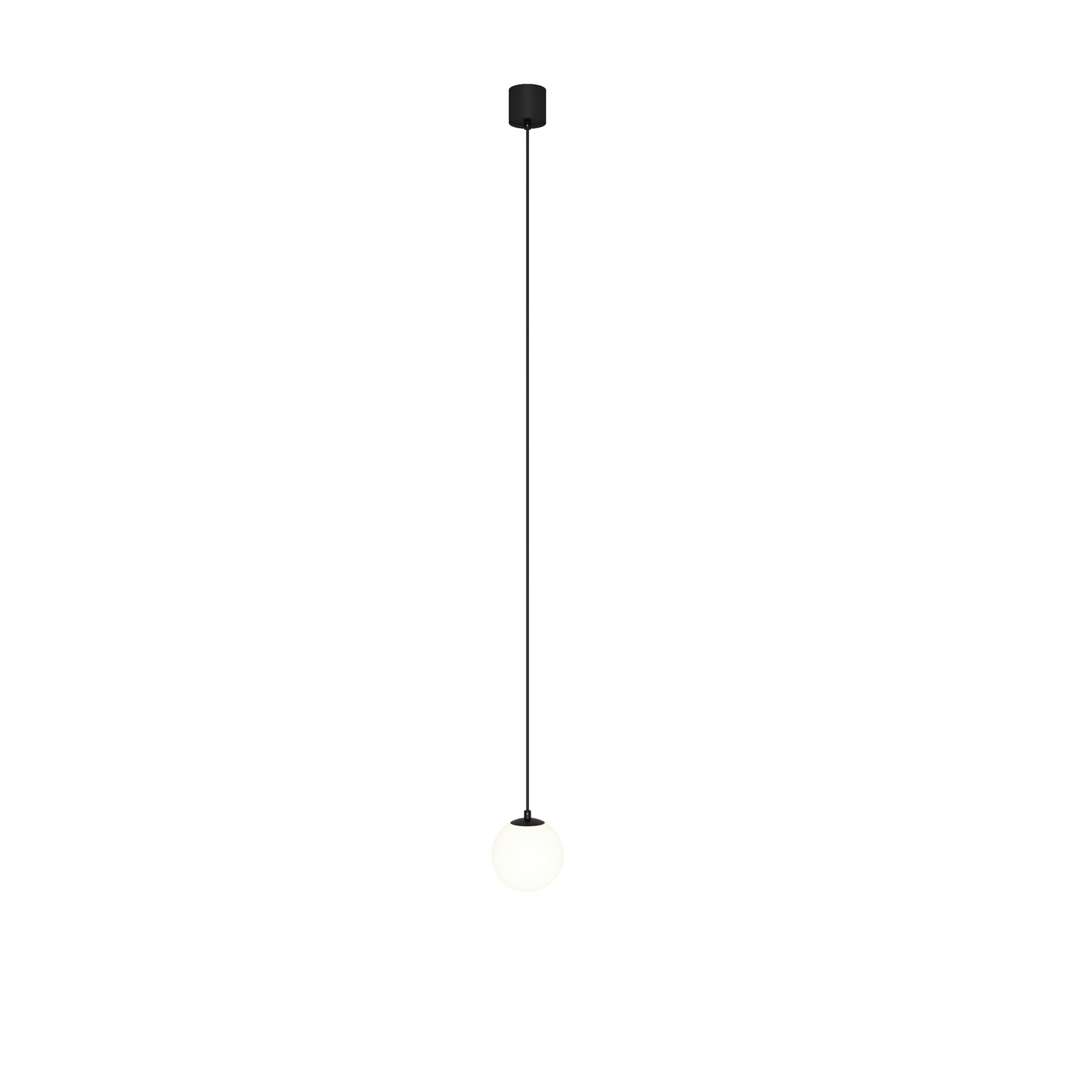 Подвесной светильник Maytoni LUNA P039PL-5W4K-10-B, цвет черный;белый - фото 1